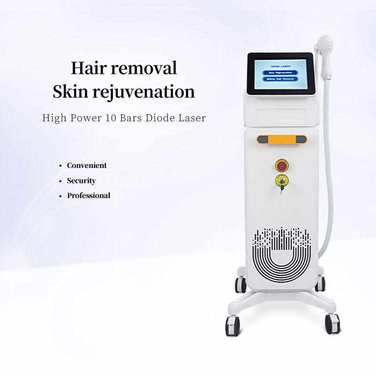 Professional 808nm Diode Laser Hair Removal Beauty Equipment Ice Cool Permanent Laser Depilator Epilation