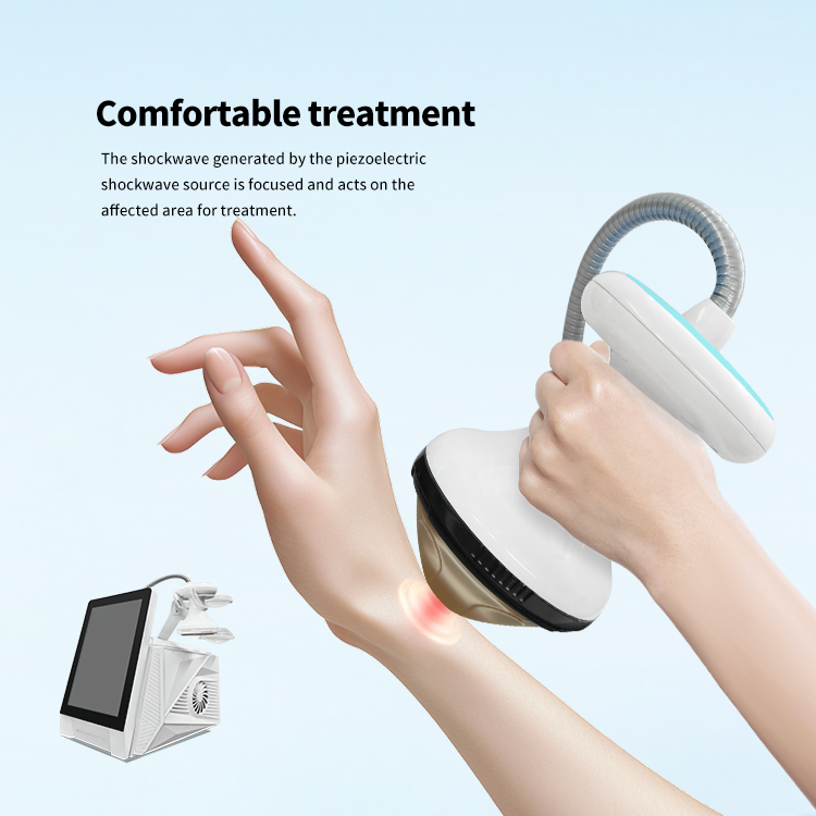 EMFocus Extracorporeal Shockwave Therapy Focused Shockwave Electromagnetic ESWT Device For Physical Pain Relief Portable