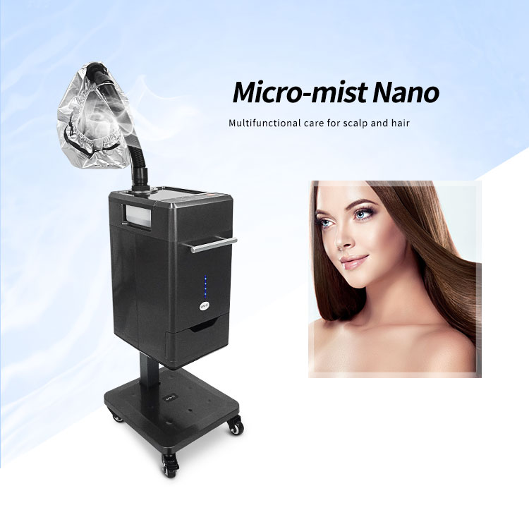 Micro Mist Hair Treatment Machine Professional Ozone Spa Scalp Therapy Hair Steamer For Hair Salon